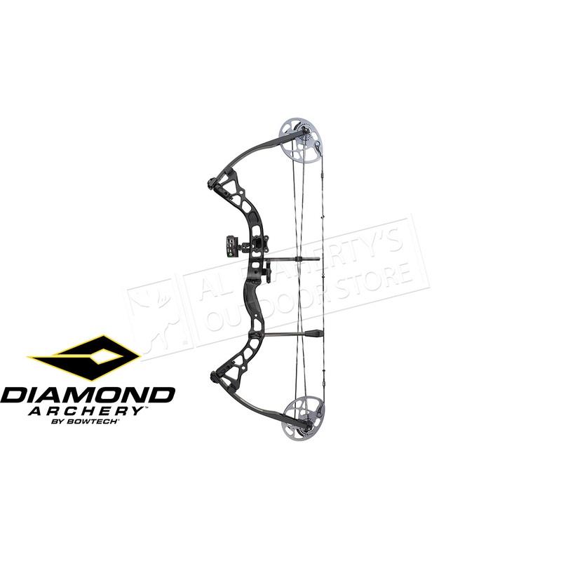 BowTech Diamond Archery Prism, Right or Left Handed Compound Bow Package, Breakup Country #B1276