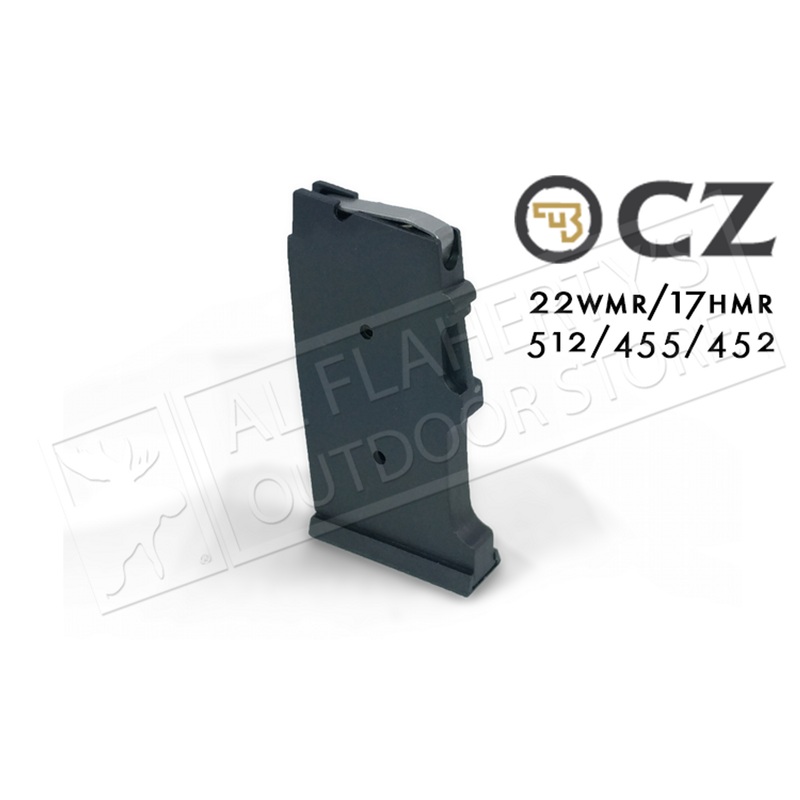 CZ 455 or 512 Magazine, .22WM or .17HMR, 10-Round Polymer #5073-1200-8802nd