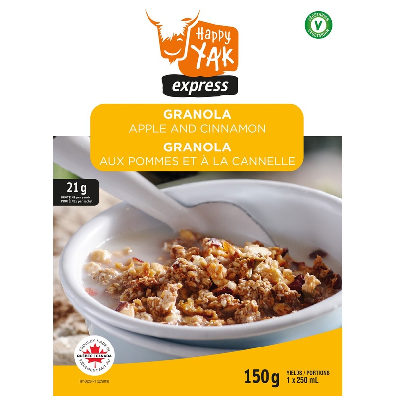 Happy Yak Apple and Cinnamon Granola  #HY-DJ026-P1