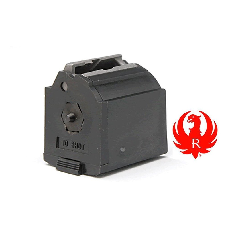 Ruger Magazine 10/22 Black Plastic 10-Shot .22LR #90005