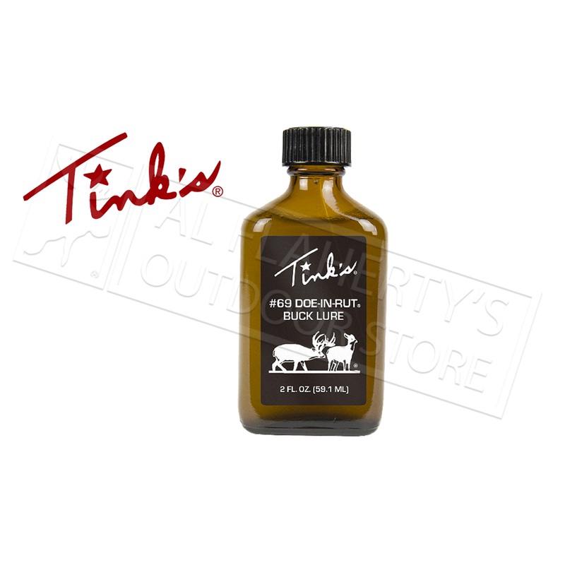 Tink’s Number 69 Doe-In-Rut Classic Deer Lure 2 oz. Bottle #W6008
