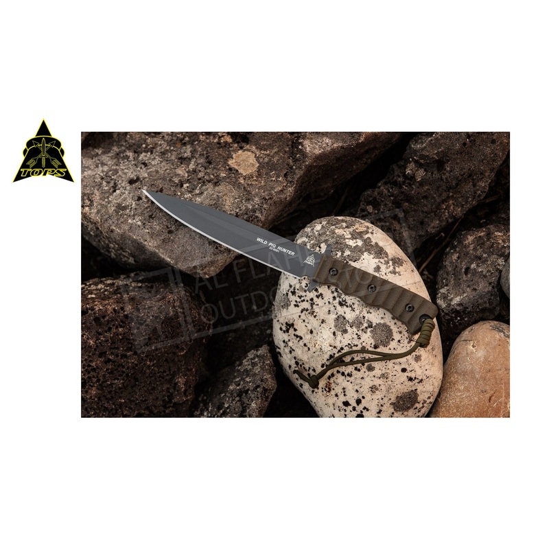 TOPS Knives Wild Pig Hunter Sniper Gray #WPH-04