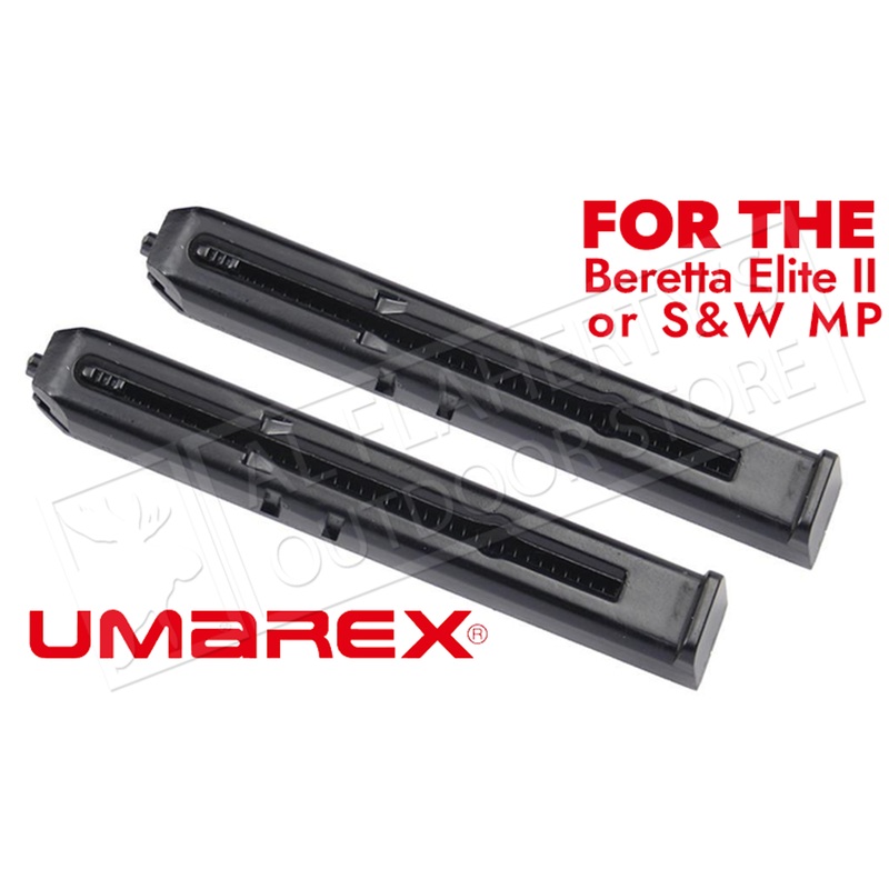 Umarex Magazines, .177 Caliber for Umarex Beretta Elite II & S&W M&P.177 Air Pistols #2253517