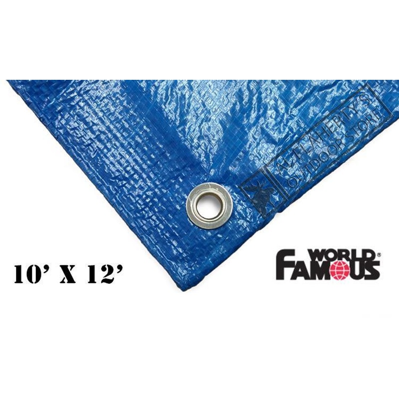 WFS Ripstop Tarp, Blue 10ft x 12ft #P1012