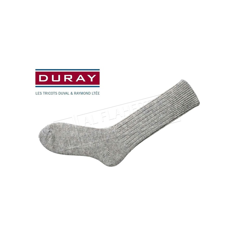 Duray Army Work Sock, Natural Grey, Size 11 #4011
