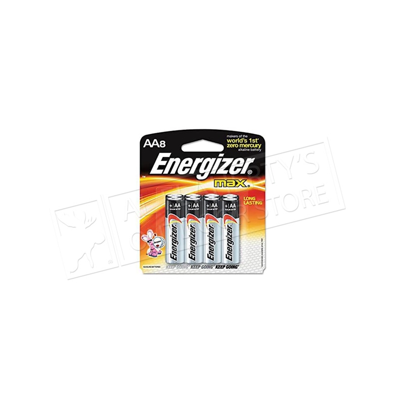 Energizer MAX AA Batteries – Pack of 8 #E91MP8