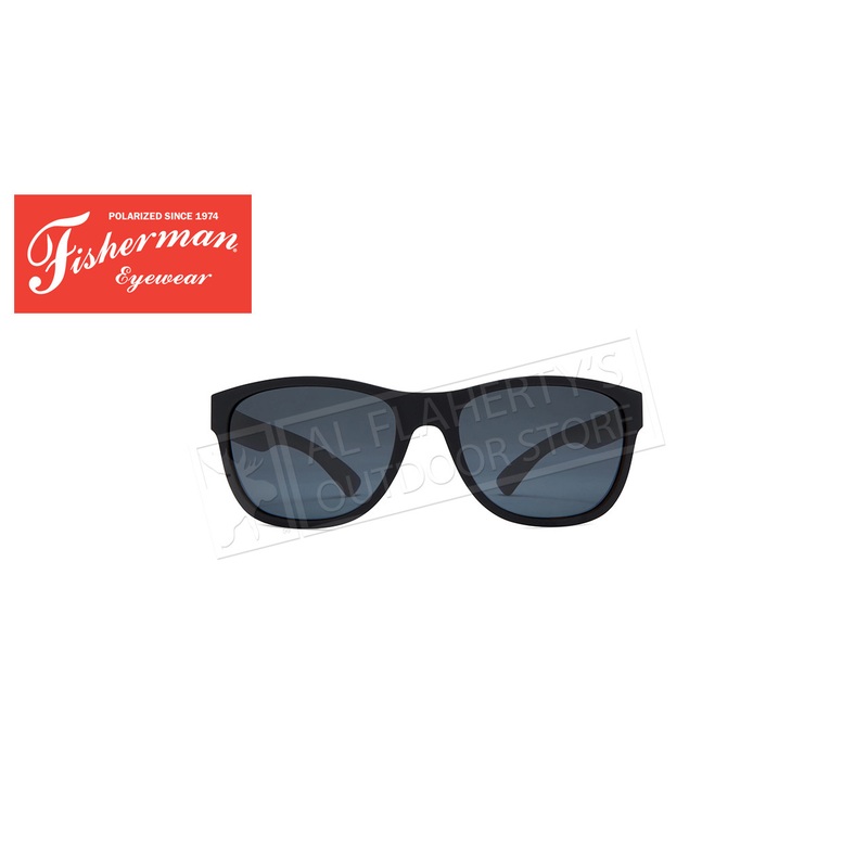 Fisherman Eyewear Arc – Matte Black Frame, Tortoise Backspray Grey Lens #50723001