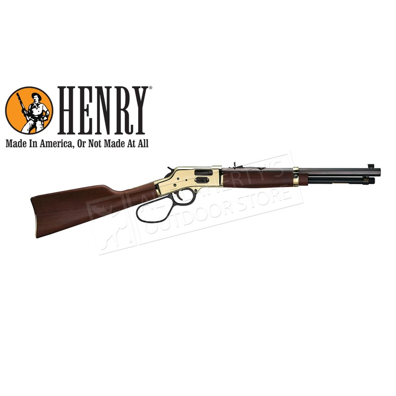 Henry Big Boy Brass Lever Action Rifle, Large Loop, 20