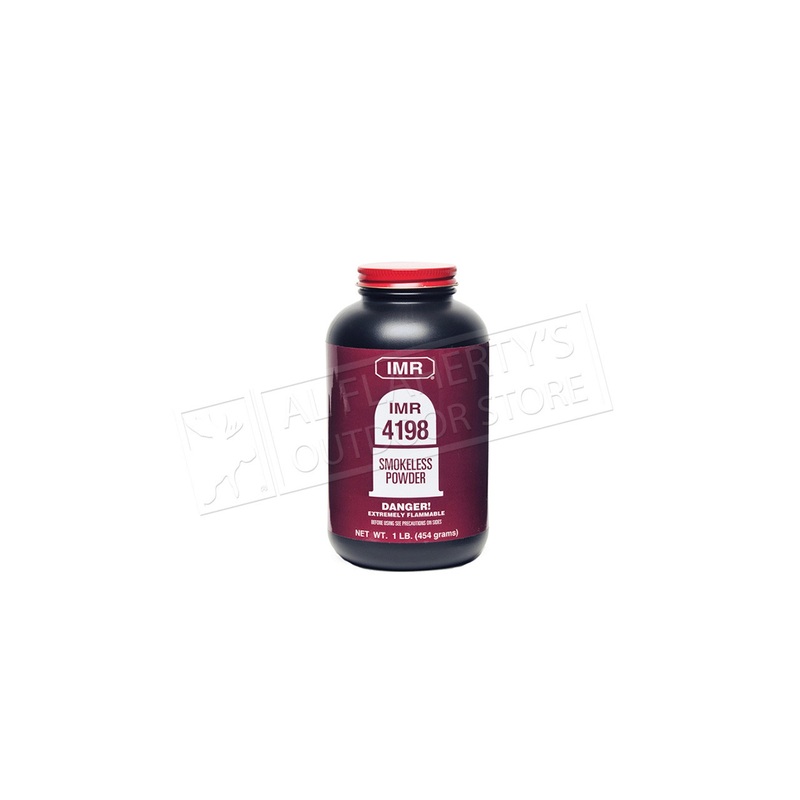 IMR Powder Co 4198 Smokeless Rifle Powder, 1 lb.. Bottle #941981