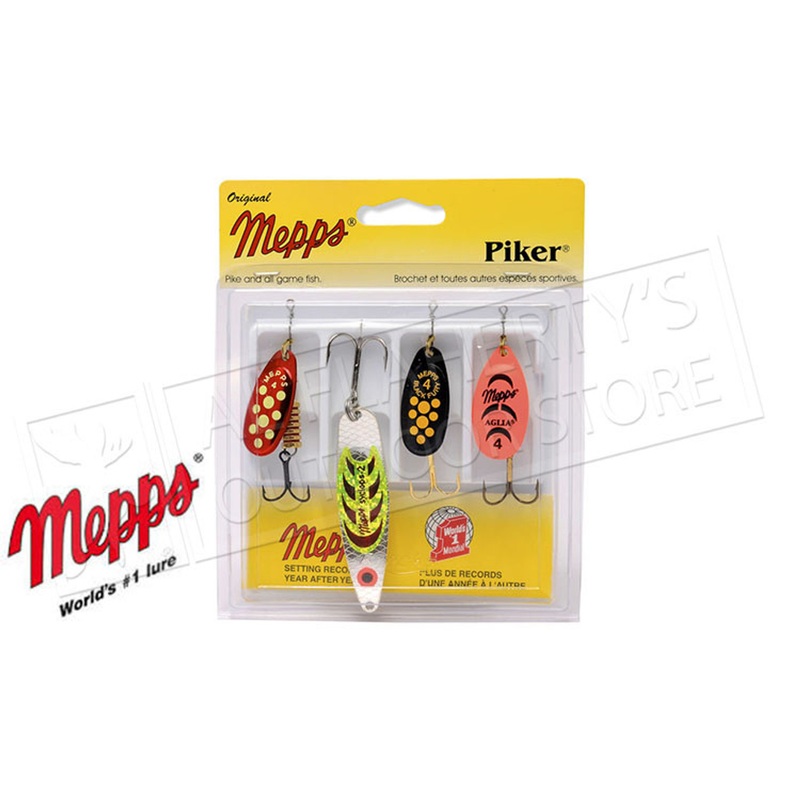 Mepps Kit – Piker 4-Pack #4-K3
