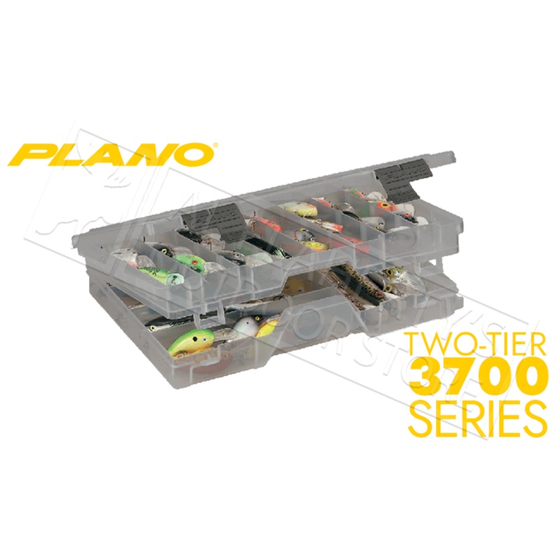 Plano StowAway Guide Series Two-Tiered Rack Tackle Organizer #470000
