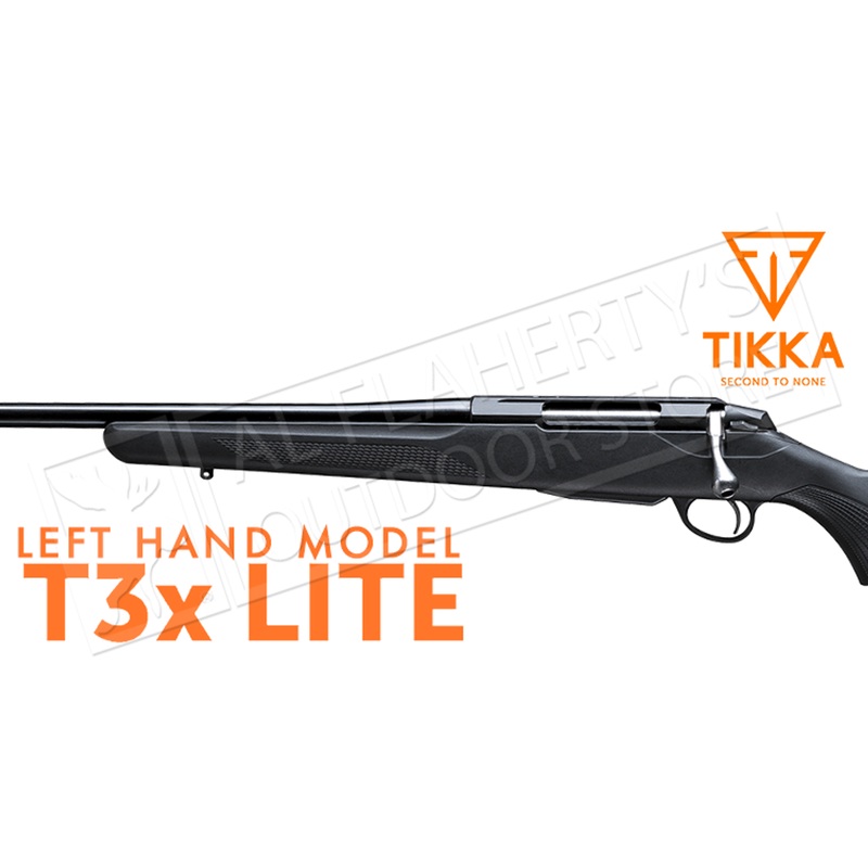 Tikka T3x Lite Rifle, Left Handed – Various Calibers