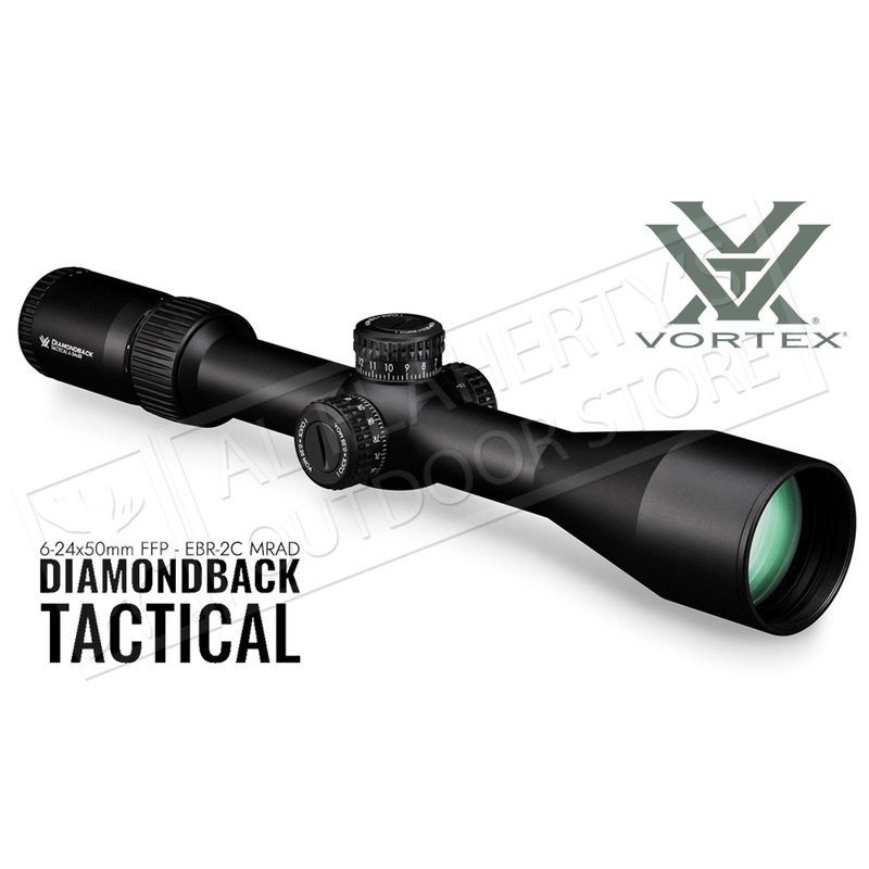 Vortex Diamondback Tactical 6-24X50 FFP EBR-2C MRAD Reticle #DBK-10029