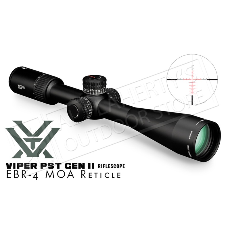 Vortex Viper PST Gen II SFP Scope 5-25x50mm with EBR-4 MOA Reticle #PST-5251