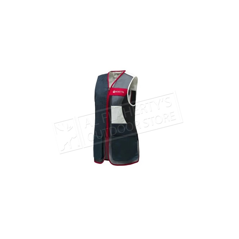 Beretta Women’s Uniform Pro Shooting Vest, Total Eclipse & White #GT951T155305C4