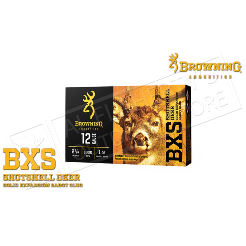 Browning Ammo BXS Sabot Slugs 12 Gauge 2.75