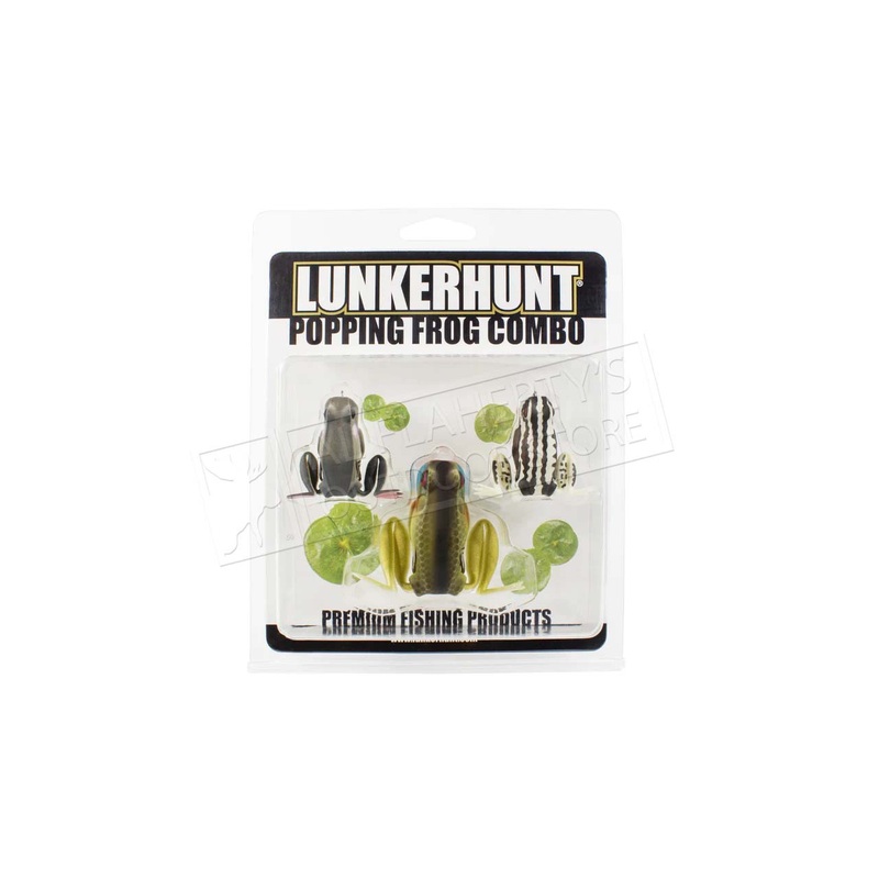 Lunkerhunt Popping Frog Combo Assortment #PFCOM01