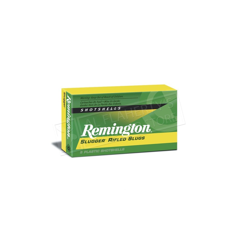 Remington Slugger Rifled Slugs 12 Gauge 2-3/4