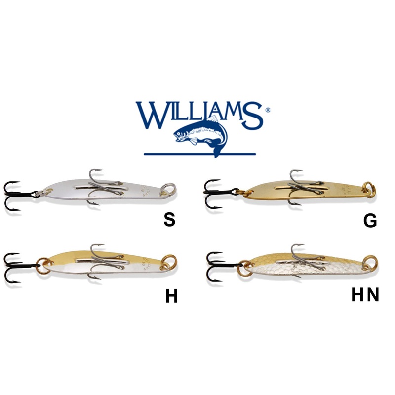 Williams Ice Jig Size J70 – Large 5/8 oz., Various Patterns #J70