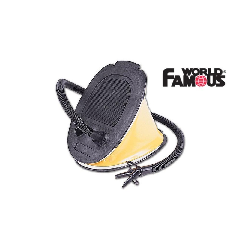 World Famous Bellows Foot Pump, Large #311