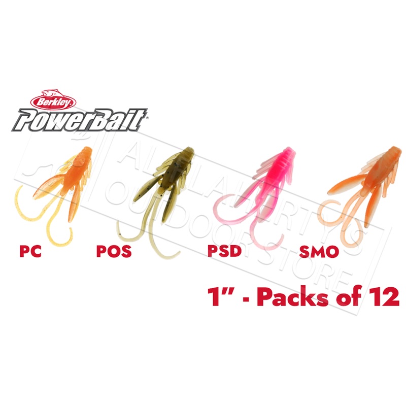 Berkley PowerBait Power Nymph, Various Patterns, Pack of 12 #PBHPN1