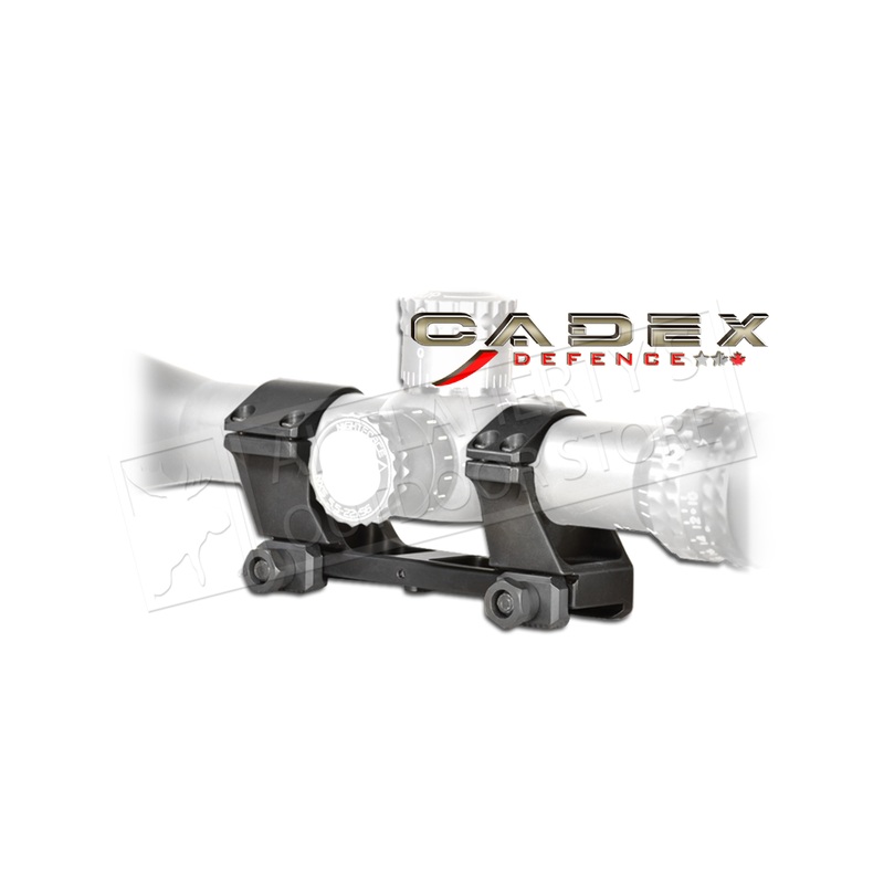 Cadex Defence Unitized Scope Rings, Dia. 30mm Height: 1.500 (High) #1552-B30H