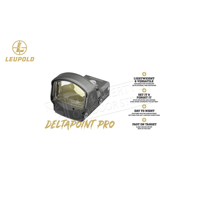 Leupold Delta Point Pro 2.5 MOA Dot with DP Pro AR Mount #177156