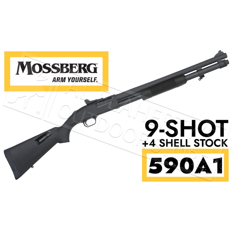 Mossberg 590A1 with SpeedFeed Stock, 12 Gauge 20