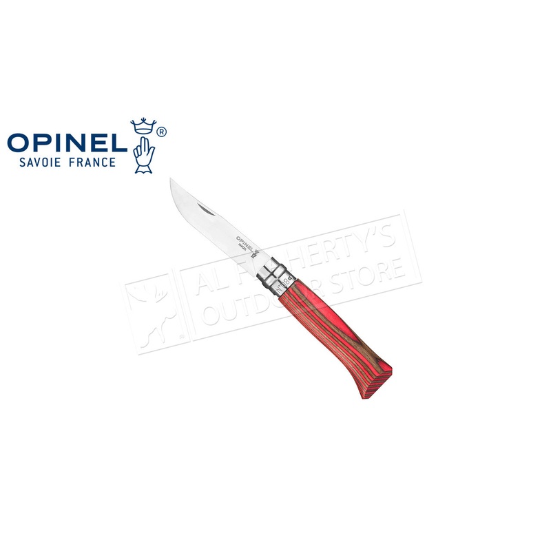 Opinel No.08 Laminated Birch Folding Knife