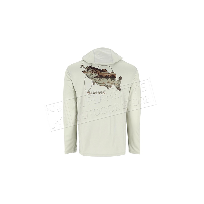 Simms Men’s Tech Hoody – Artist Series, Aspen Bass #13521-1307