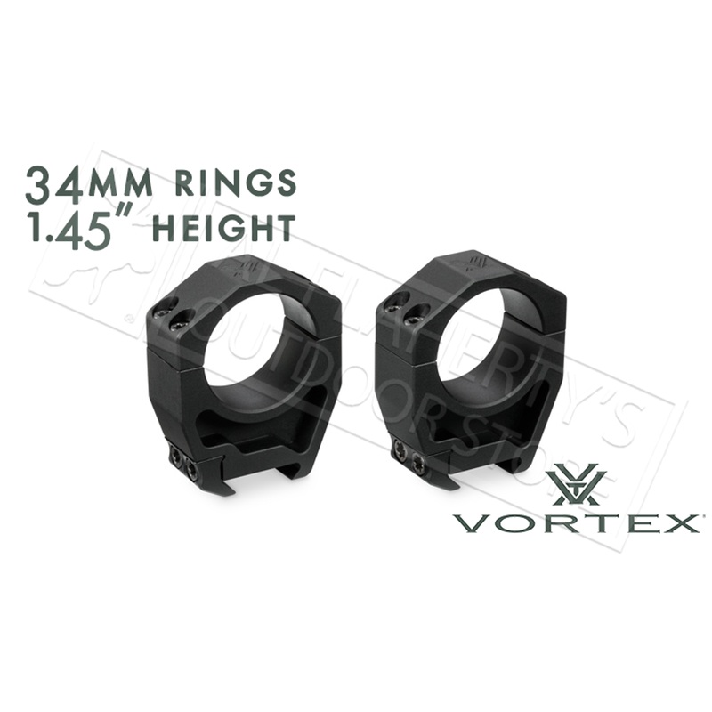 Vortex Precision Matched Rings 34mm, 1.45