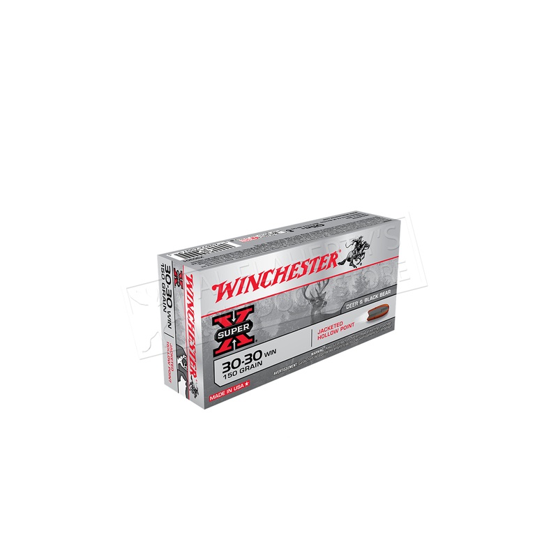 Winchester 30-30 WIN Super X, JHP 150 Grain Box of 20 #X30301