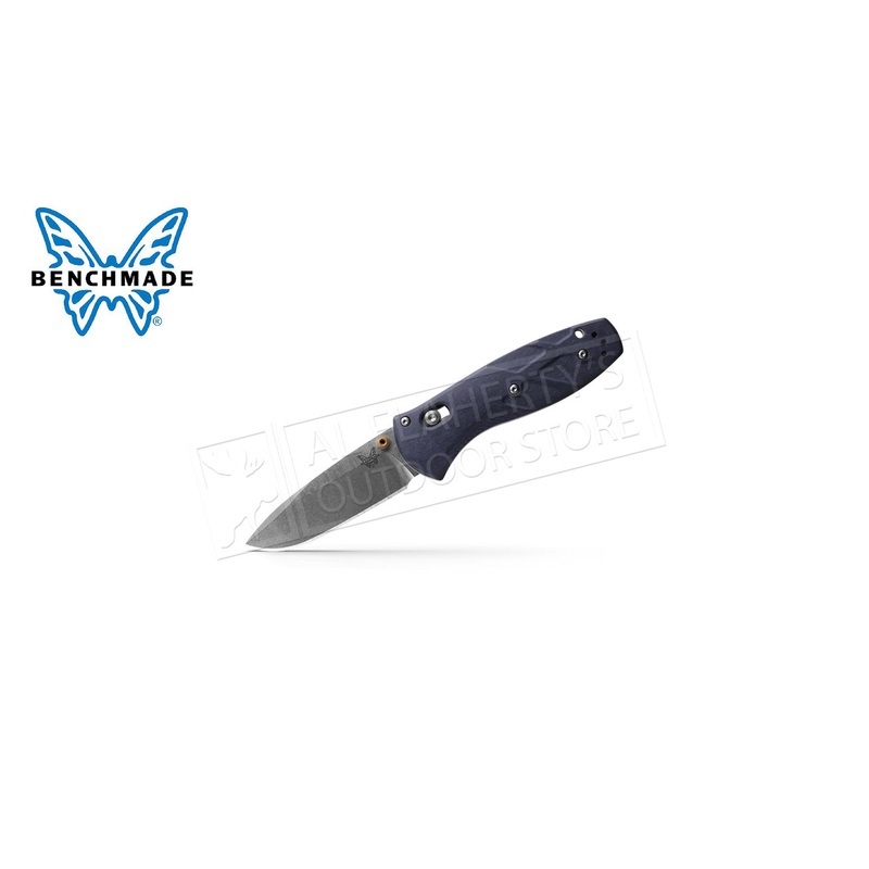 Benchmade 585 Mini Barrage Axis Assist, Blue Canyon Richlite #585-03
