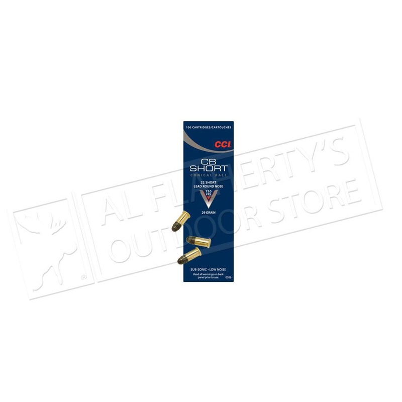 CCI 22 Short CB Ammunition, Box of 100 #0026