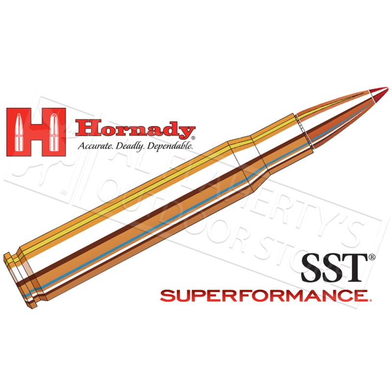 Hornady 30-06 Springfield Superformance, SST 180 Grain Box of 20 #81183