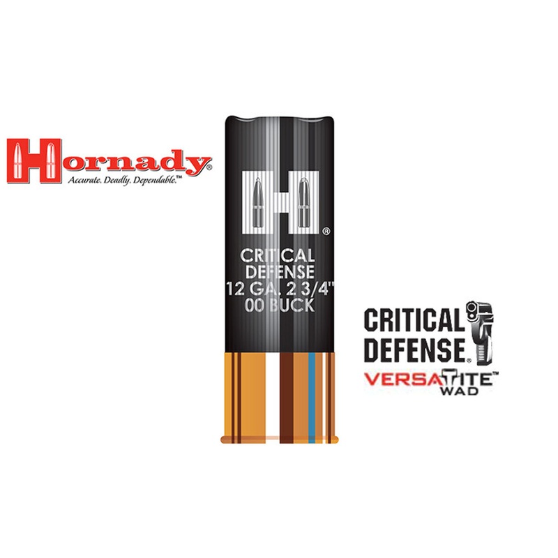 Hornady Critical Defense Buckshot 12 Gauge 2-3/4