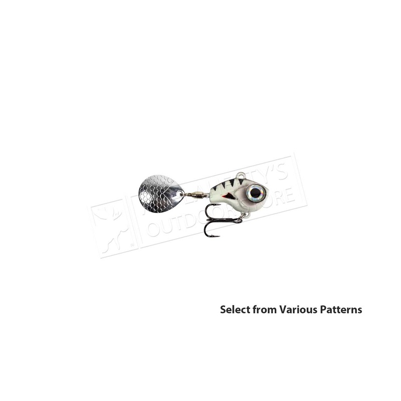 Lunkerhunt Big Eye Tail Spin Jig, 2.2