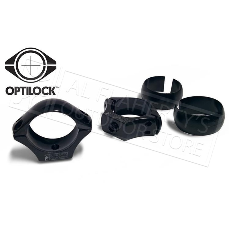Sako Optilock Scope Rings, Blued 1