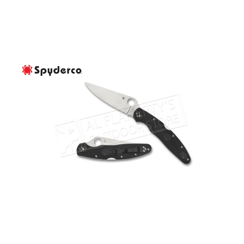 Spyderco Police Model 4 Lightweight Folding Knife #C07PBK4