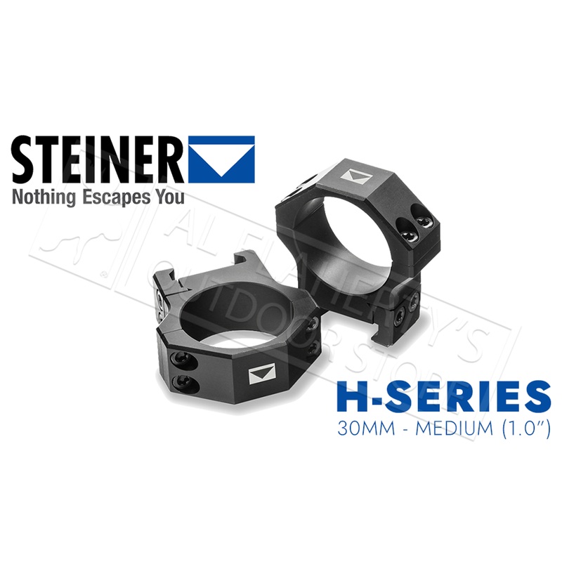 Steiner H-Series Scope Rings – 30mm Medium 1