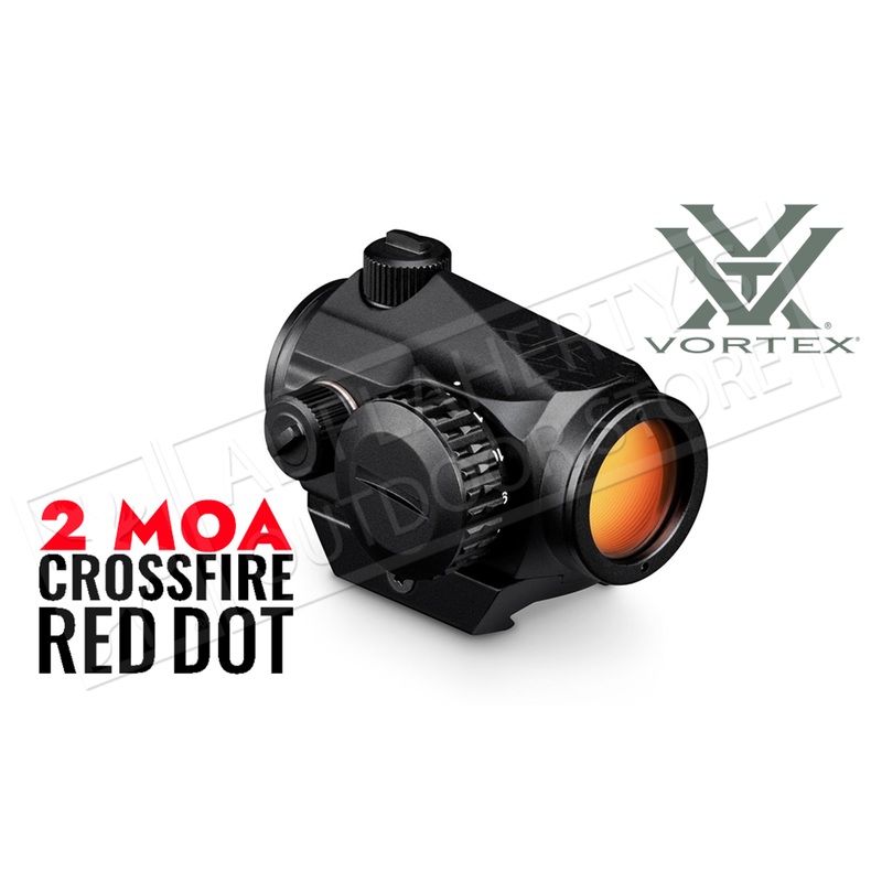 Vortex Crossfire Red Dot – 2 MOA, Updated for 2019 #CF-RD2