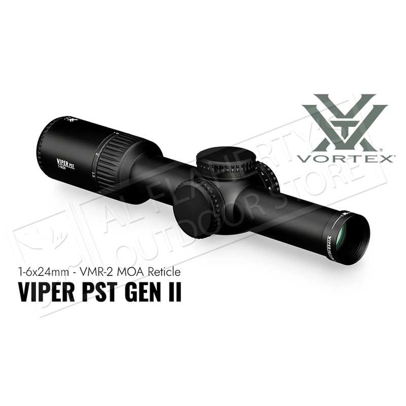 Vortex Viper PST Gen II SFP Scope 1-6x24mm with VMR-2 MOA Reticle #PST-1605