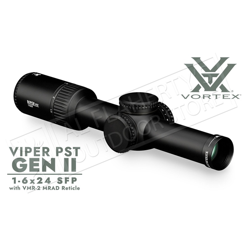 Vortex Viper PST Gen II SFP Scope 1-6x24mm with VMR-2 mrad Reticle #PST-1607