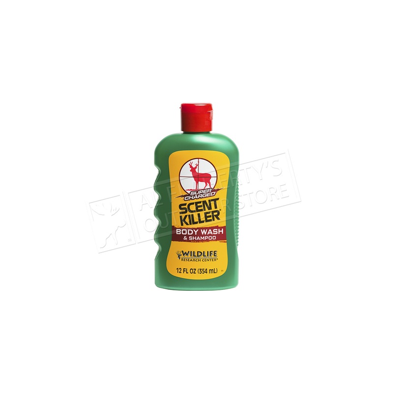 Wildlife Research Super Charged Scent Killer Body Wash & Shampoo, 12 Fl Oz #21540