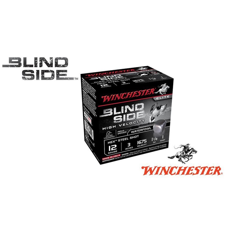 Winchester Elite Blind Side High Velocity Waterfowl Shells 12 Gauge 3