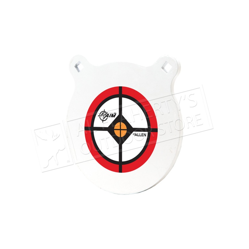 Allen EZ-Aim 1/8-Inch AR500 Steel Gong White Target #15308