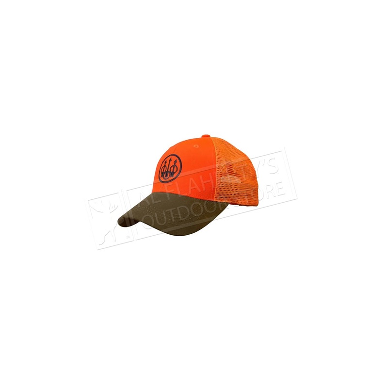 Beretta Upland Trucker Hat, Blaze Orange #BC641T15150850