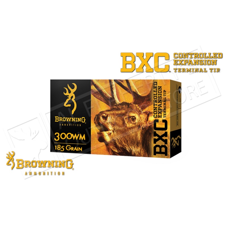 Browning Ammo 300WM BXC, 185 Grain Box of 20 #B192203001