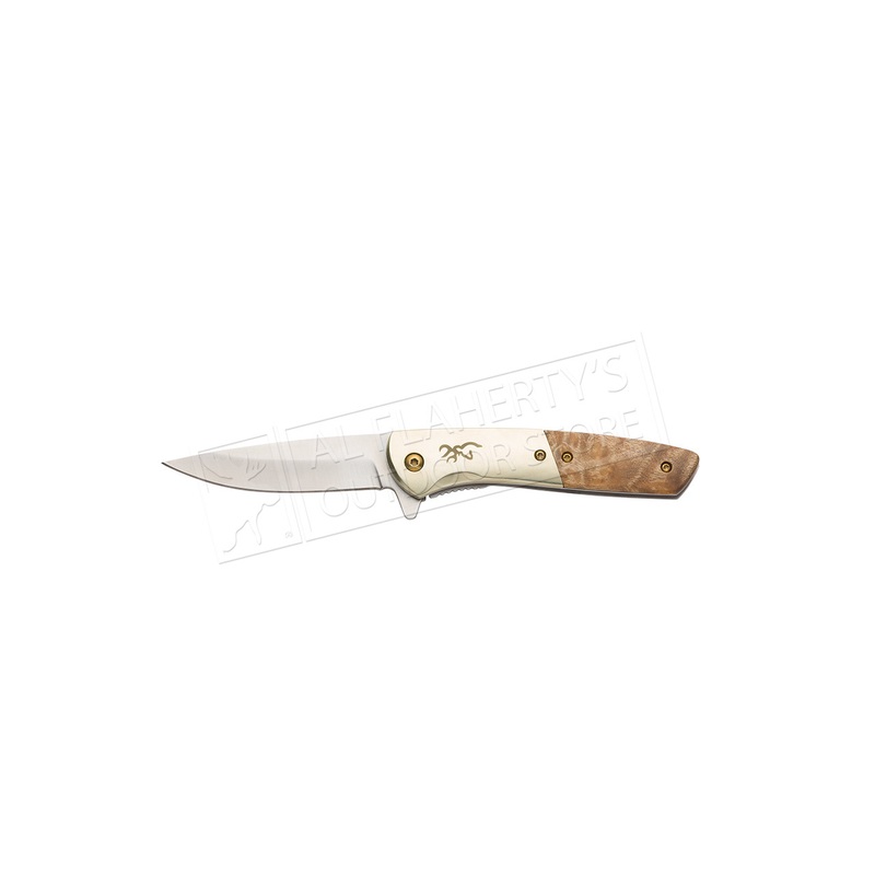 Browning Knife Nine Mile Burlwood #3220470