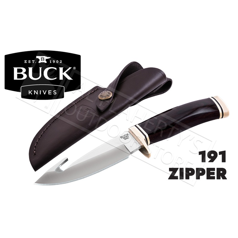 Buck Knives 191 Zipper with Gut Hook #0191BRG-B